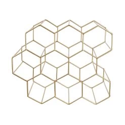 Weinregal Für 9 Flaschen L 36 X H 30cm CUBICLE In Gold -Butlers butlers weinregal fur 9 flaschen l 36 x h 30cm cubicle in gold 2