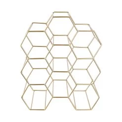 Weinregal Für 9 Flaschen L 36 X H 30cm CUBICLE In Gold -Butlers butlers weinregal fur 9 flaschen l 36 x h 30cm cubicle in gold 3