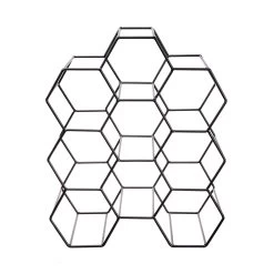 Weinregal Für 9 Flaschen L 36 X H 30cm CUBICLE In Schwarz -Butlers butlers weinregal fur 9 flaschen l 36 x h 30cm cubicle in schwarz 4